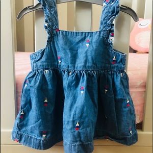 Ice Cream Chambray Dress